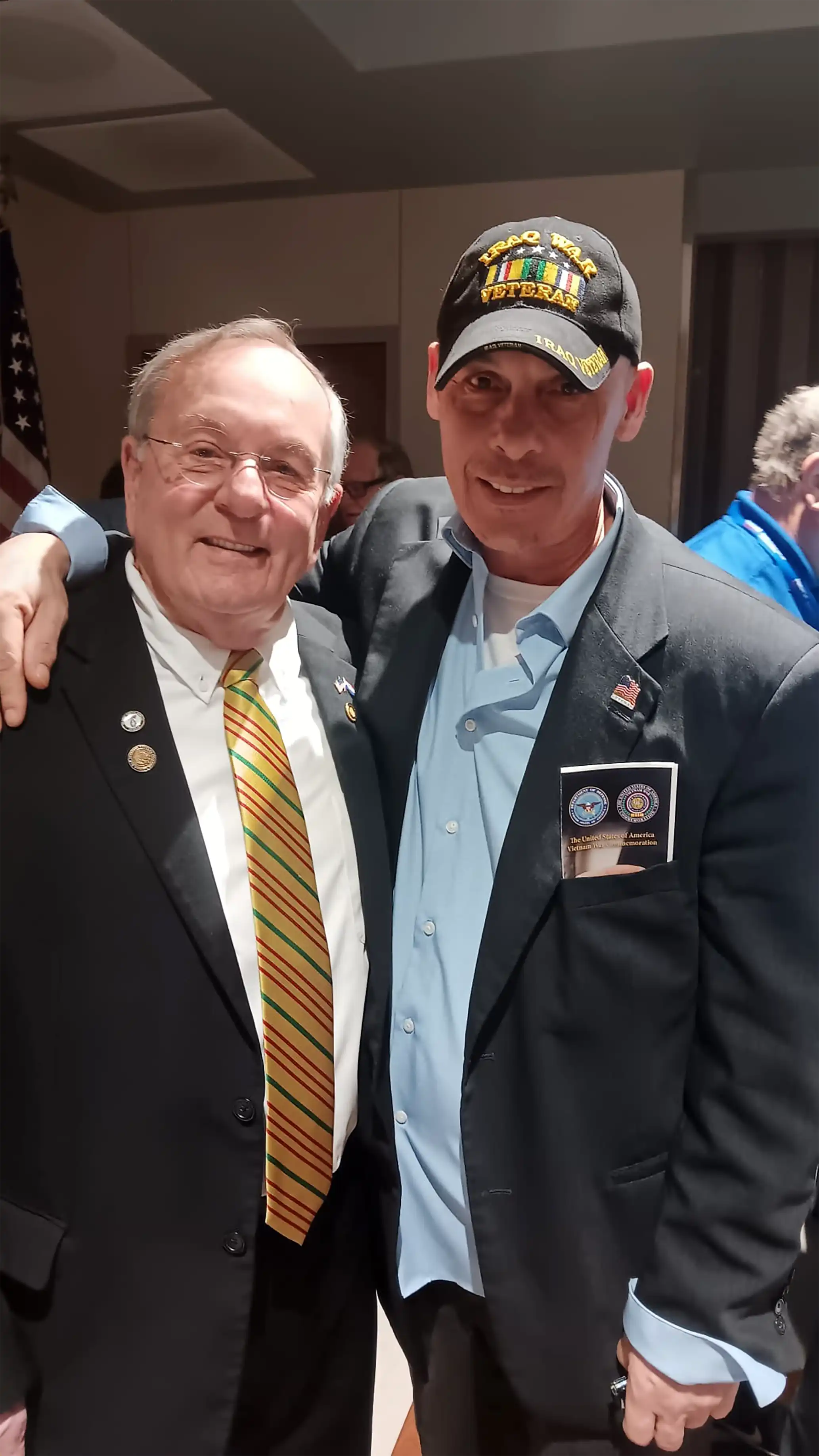 Iraq War Veteran David Haave celebrating National Vietnam Day 2024